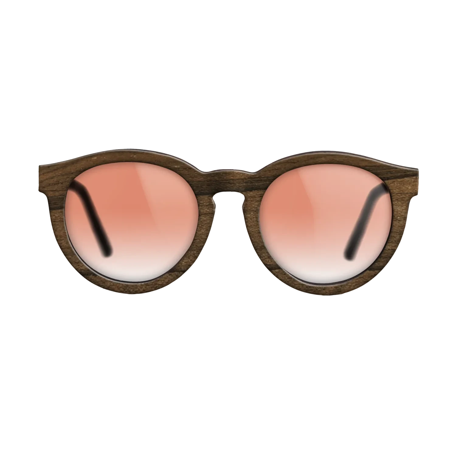 Ziricote FullFront Walnut Black - The Rebel - Round - 2160 - Core - SIRIS wood optic