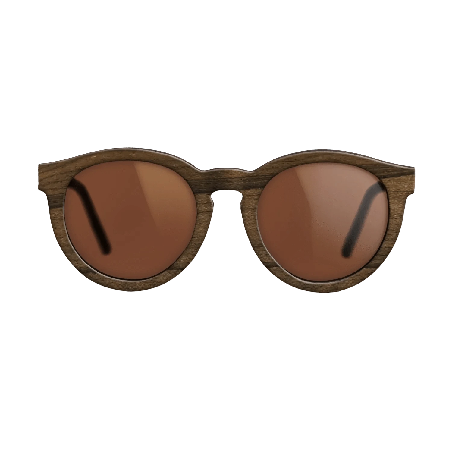 Ziricote FullFront Walnut - The Rebel - Round - 2137 - Core - SIRIS wood optic