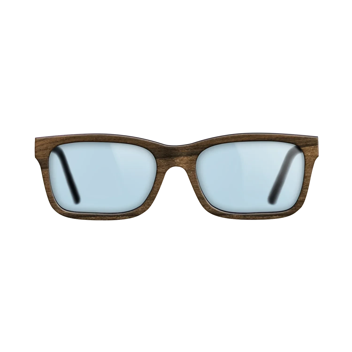 Ziricote FullFront Walnut - The Sage - Rectangle - 2137 - Core - SIRIS wood optic