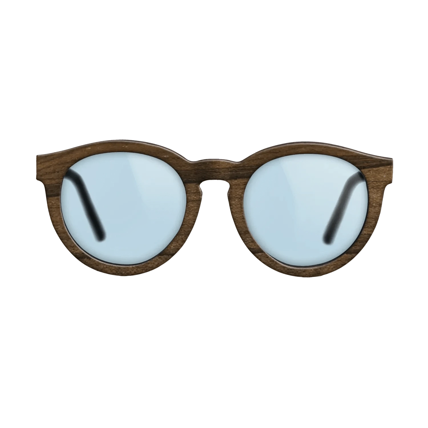 Ziricote FullFront Walnut - The Rebel - Round - 2137 - Core - SIRIS wood optic