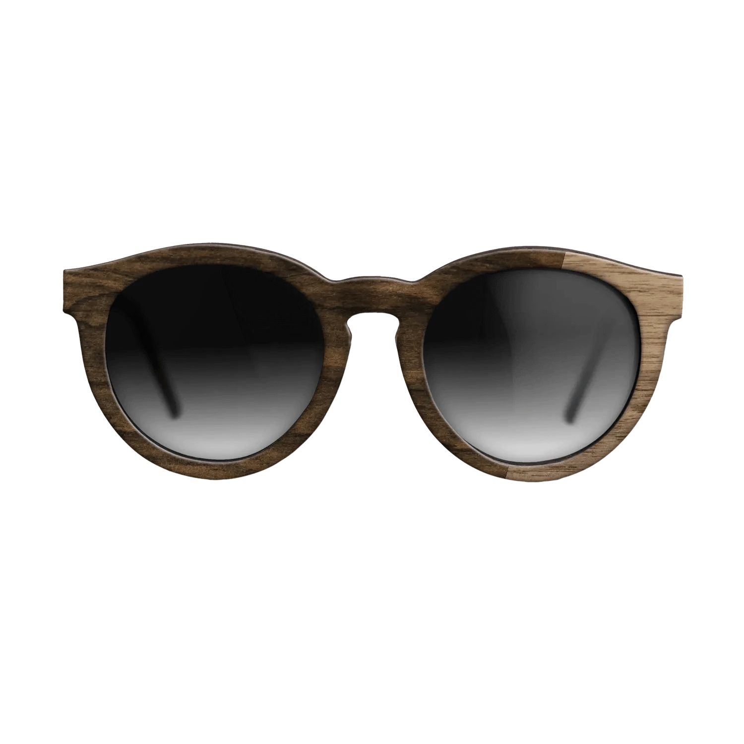 Walnut: Straight Grain,Ziricote Dark Quartered: Bauhaus - The Rebel - Round - 1200 - SIRIS wood optic