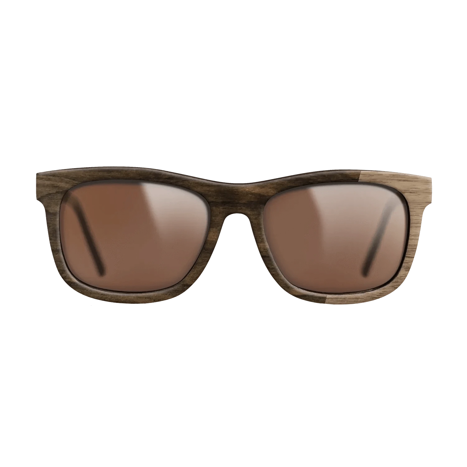 Walnut: Straight Grain,Ziricote Dark Quartered: Bauhaus - The Hero - Square - 1200 - SIRIS wood optic