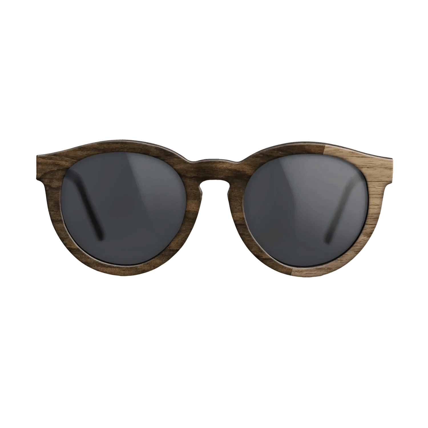 Walnut: Straight Grain,Ziricote Dark Quartered: Bauhaus - The Rebel - Round - 1200 - SIRIS wood optic