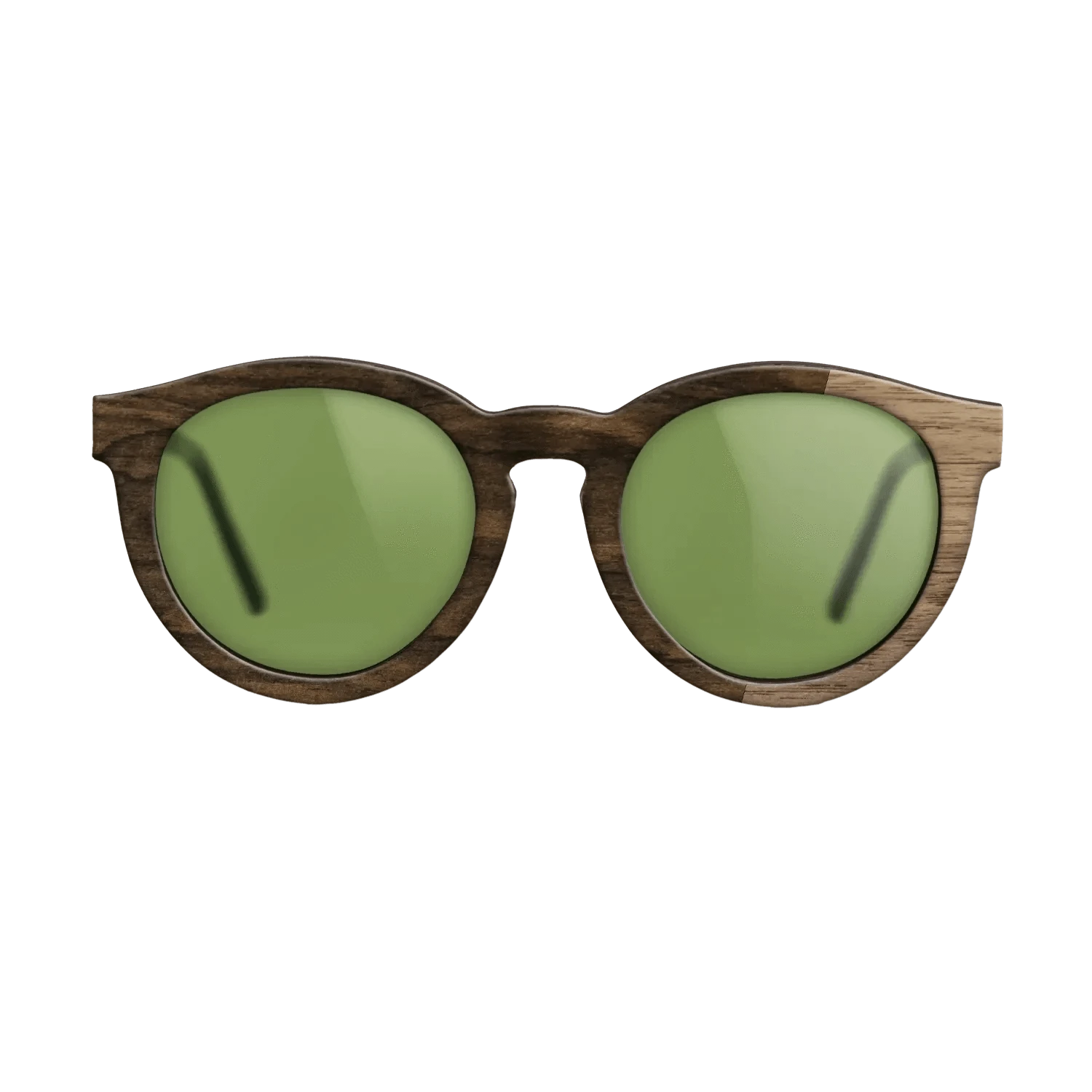 Walnut: Straight Grain,Ziricote Dark Quartered: Bauhaus - The Rebel - Round - 1200 - SIRIS wood optic