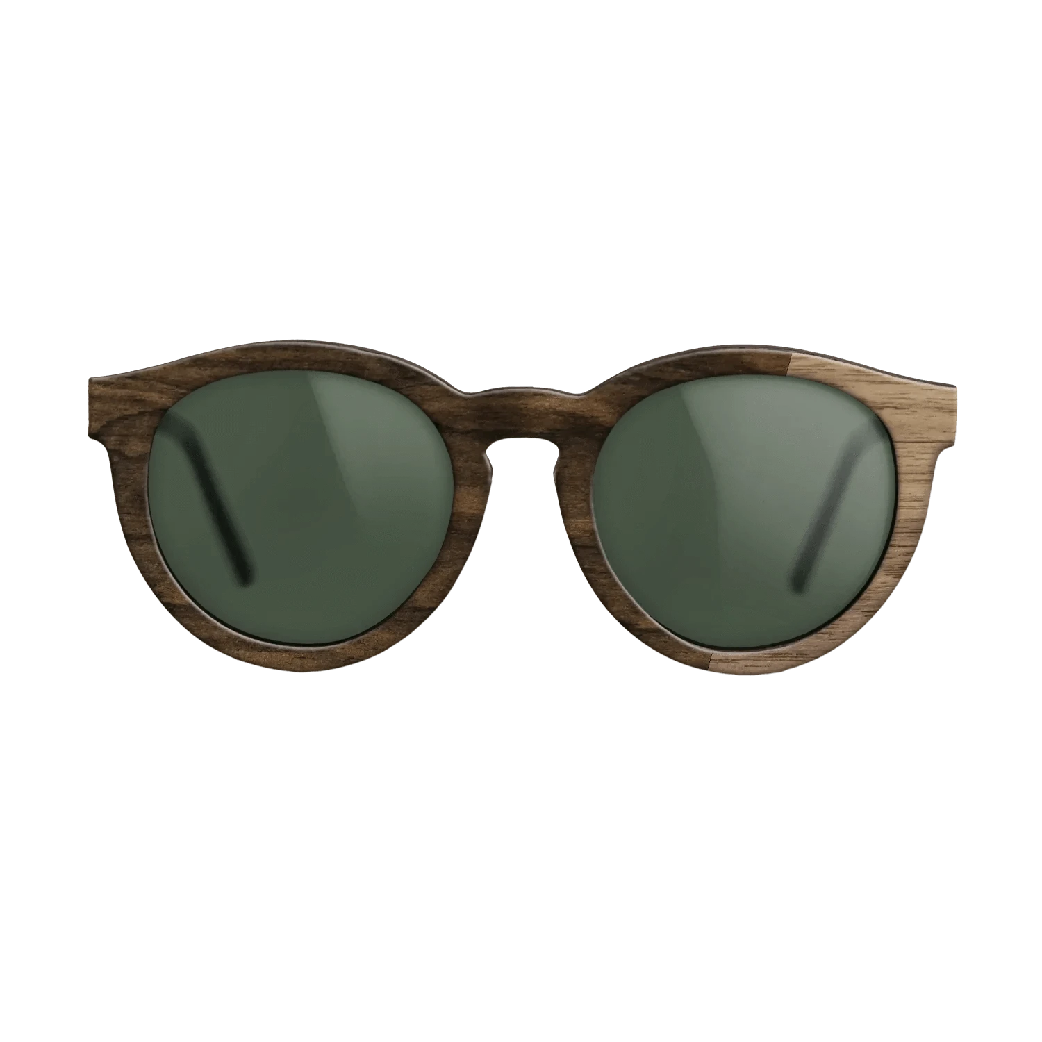 Walnut: Straight Grain,Ziricote Dark Quartered: Bauhaus - The Rebel - Round - 1200 - SIRIS wood optic