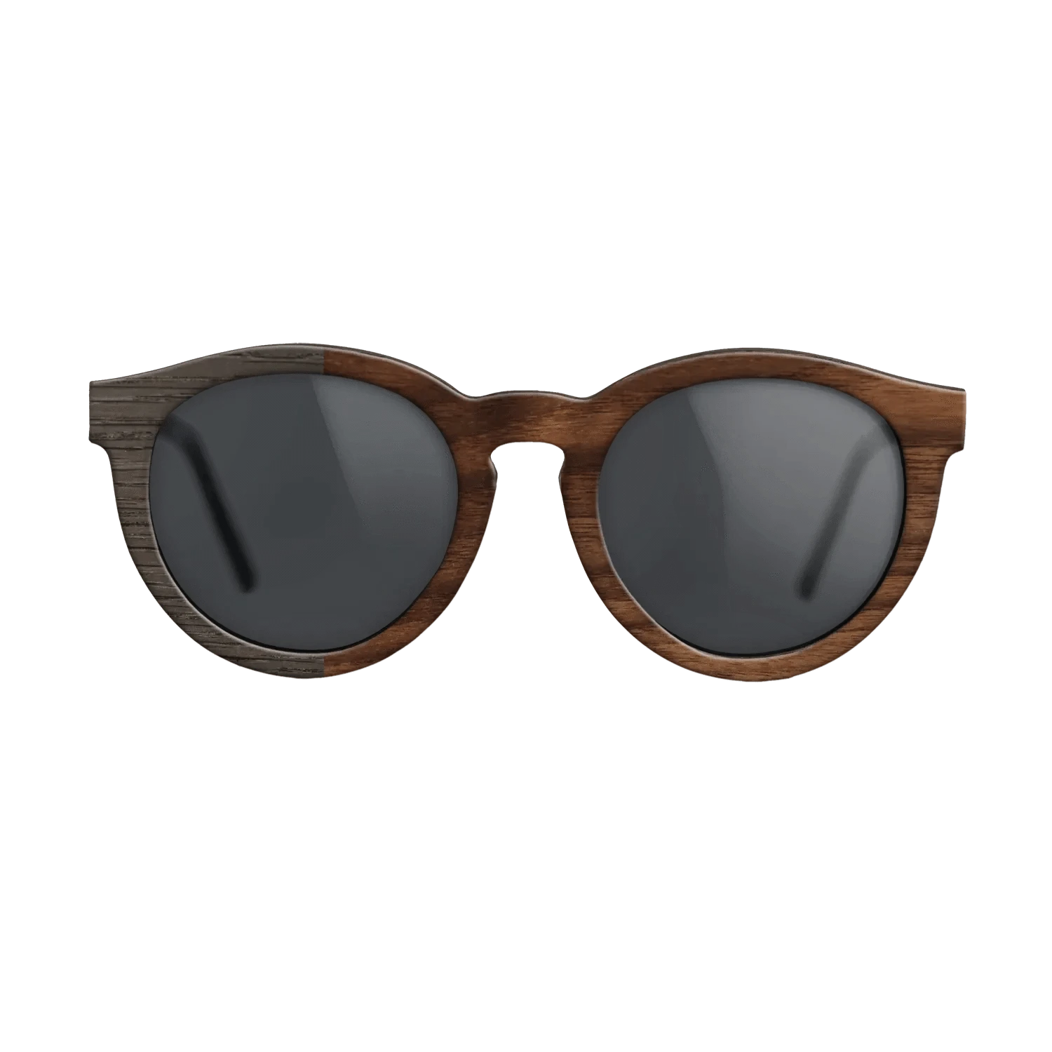 Walnut Claro Dark,Fumed Oak: Bauhaus - The Rebel - Round - 1426 - SIRIS wood optic
