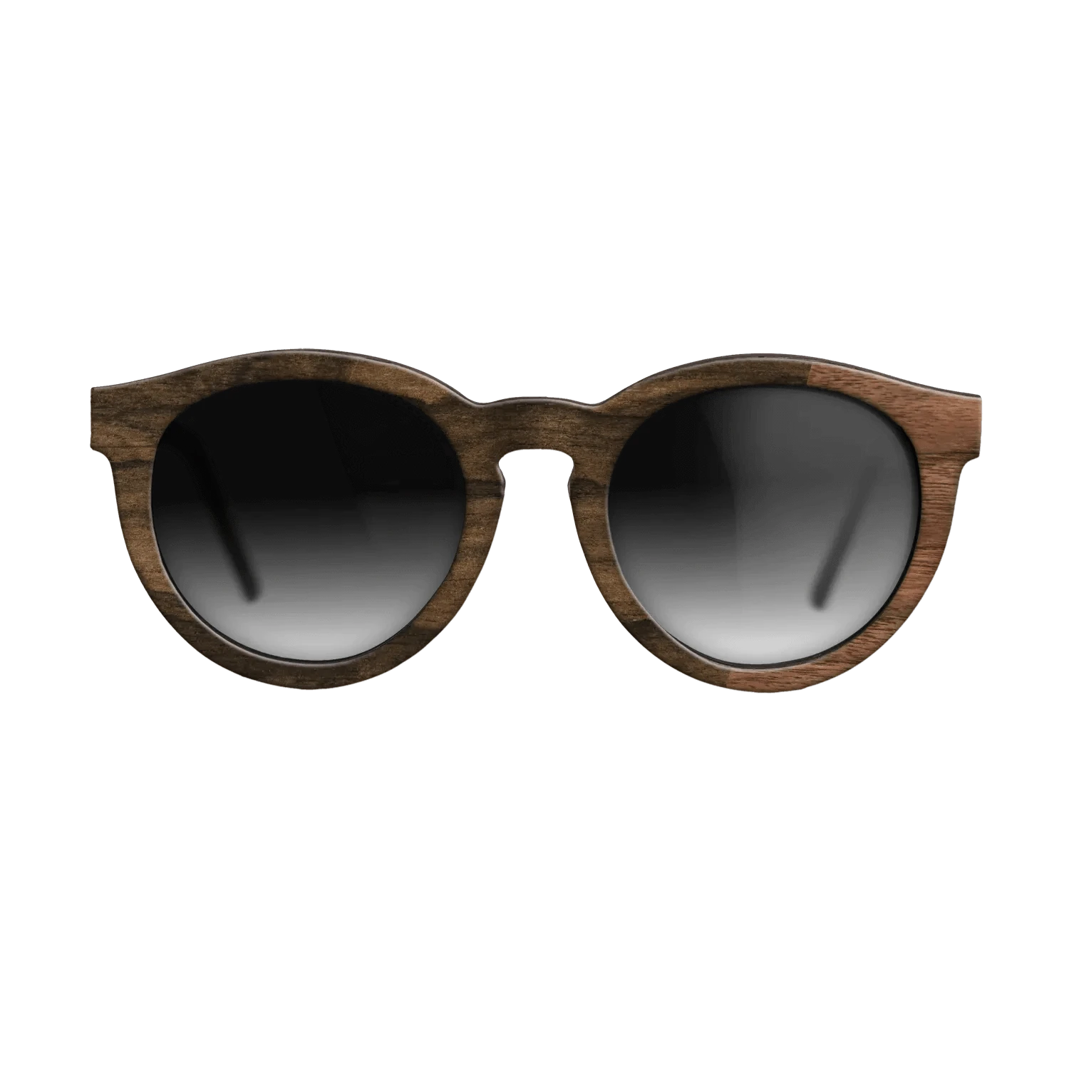 Walnut Claro Dark,Ziricote Dark Quartered: Bauhaus - The Rebel - Round - 1827 - SIRIS wood optic