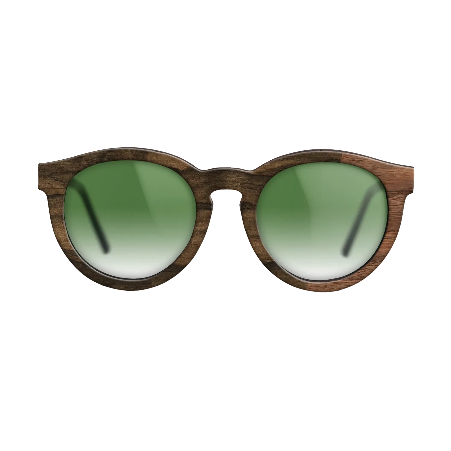 Walnut Claro Dark,Ziricote Dark Quartered: Bauhaus - The Rebel - Round - 1827 - SIRIS wood optic