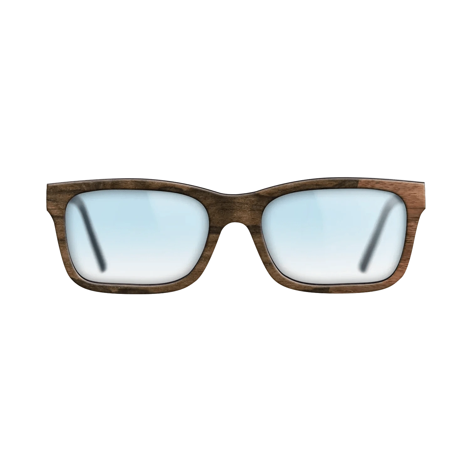 Walnut Claro Dark,Ziricote Dark Quartered: Bauhaus - The Sage - Rectangle - 1827 - SIRIS wood optic