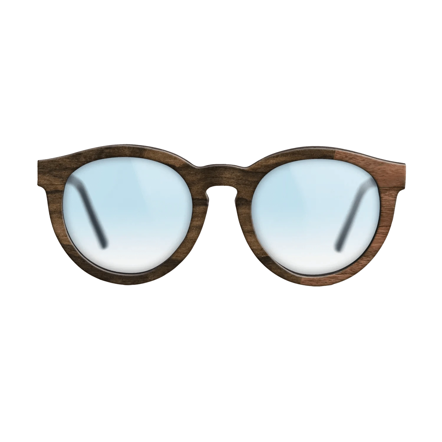 Walnut Claro Dark,Ziricote Dark Quartered: Bauhaus - The Rebel - Round - 1827 - SIRIS wood optic