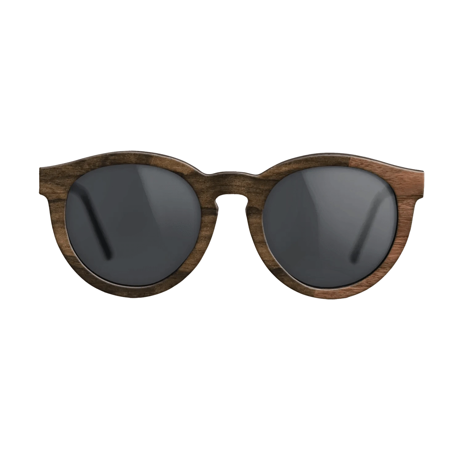 Walnut Claro Dark,Ziricote Dark Quartered: Bauhaus - The Rebel - Round - 1827 - SIRIS wood optic