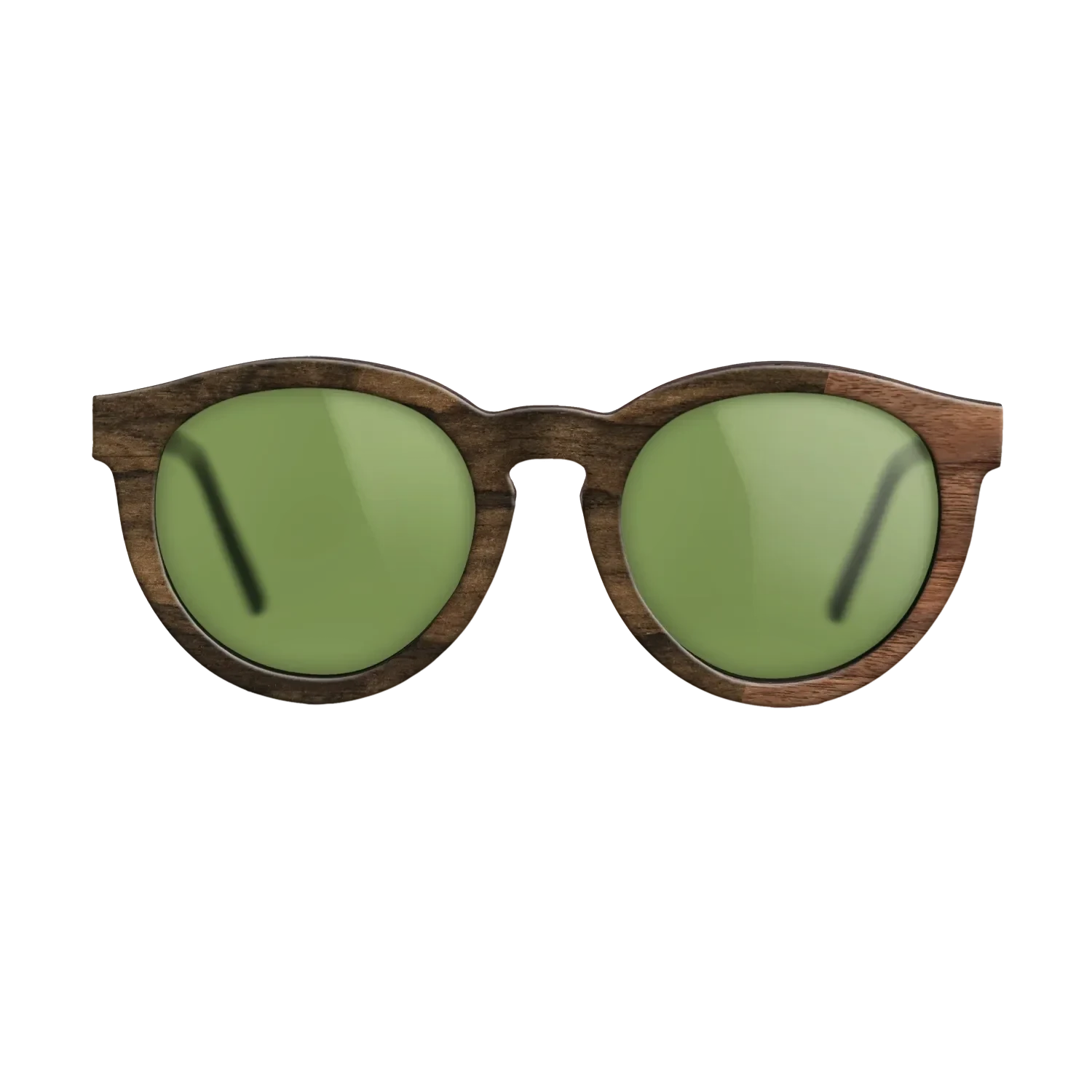 Walnut Claro Dark,Ziricote Dark Quartered: Bauhaus - The Rebel - Round - 1827 - SIRIS wood optic
