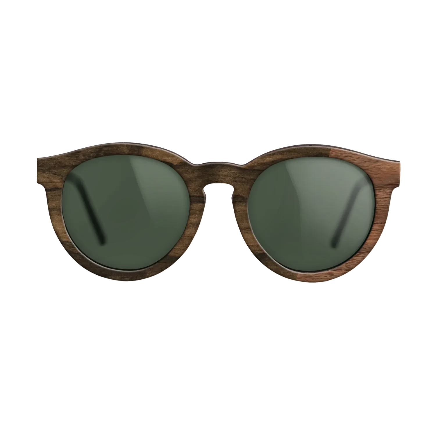 Walnut Claro Dark,Ziricote Dark Quartered: Bauhaus - The Rebel - Round - 1827 - SIRIS wood optic