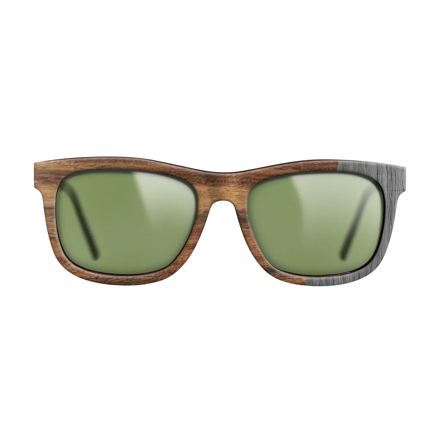 Poplar Dyed: Grey,Santos Rosewood Light: Bauhaus - The Hero - Square - SIRIS wood optic