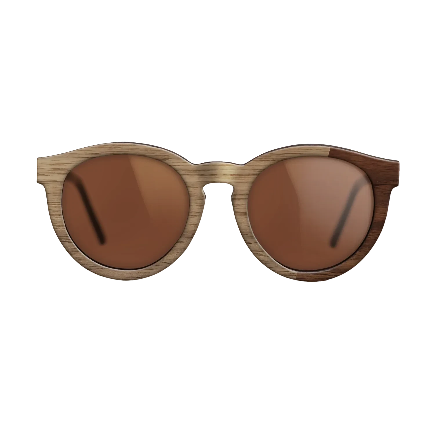 Walnut Claro Dark,Walnut: Straight Grain: Bauhaus - The Rebel - Round - 967 - SIRIS wood optic