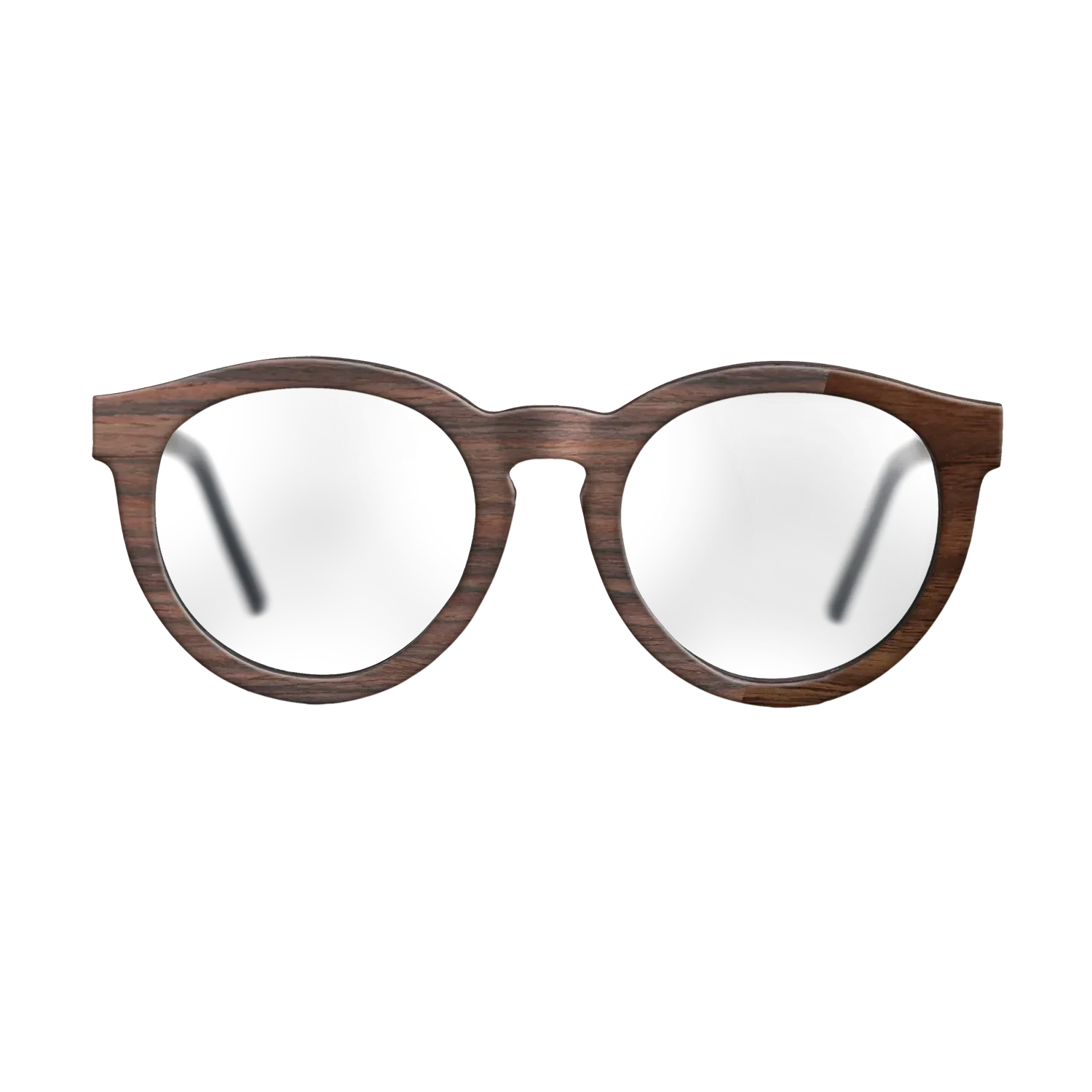 Walnut Claro Dark,Santos Rosewood Dark: Bauhaus - The Rebel - Round - SIRIS wood optic