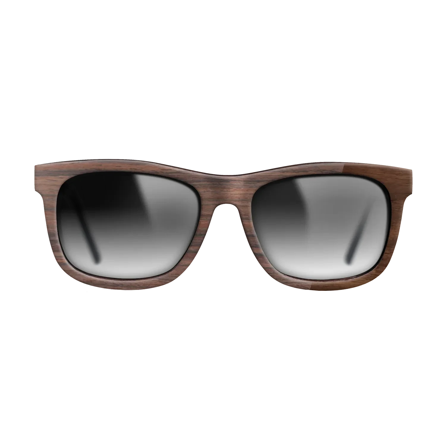 Walnut Claro Dark,Santos Rosewood Dark: Bauhaus - The Hero - Square - SIRIS wood optic