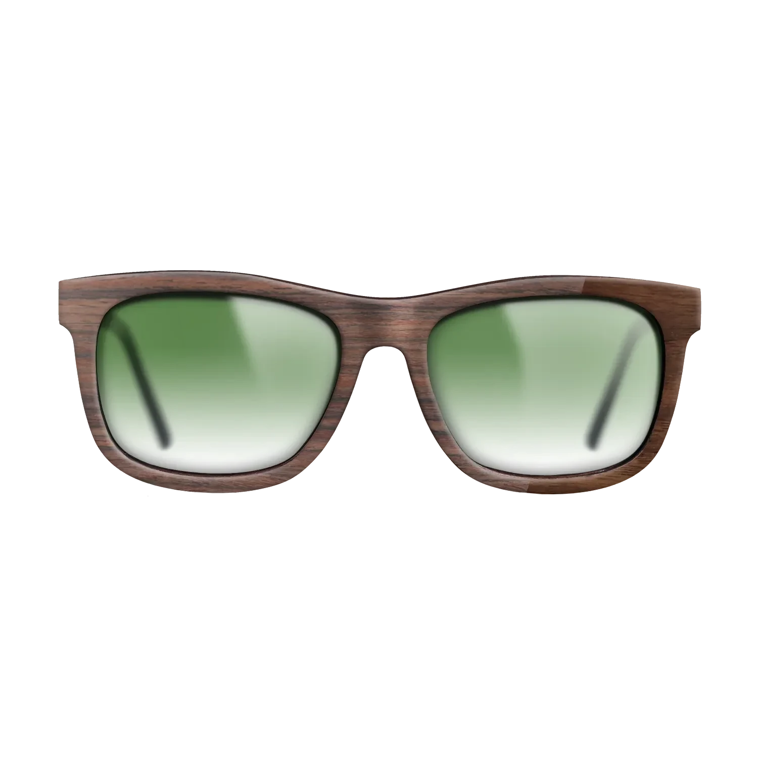 Walnut Claro Dark,Santos Rosewood Dark: Bauhaus - The Hero - Square - SIRIS wood optic