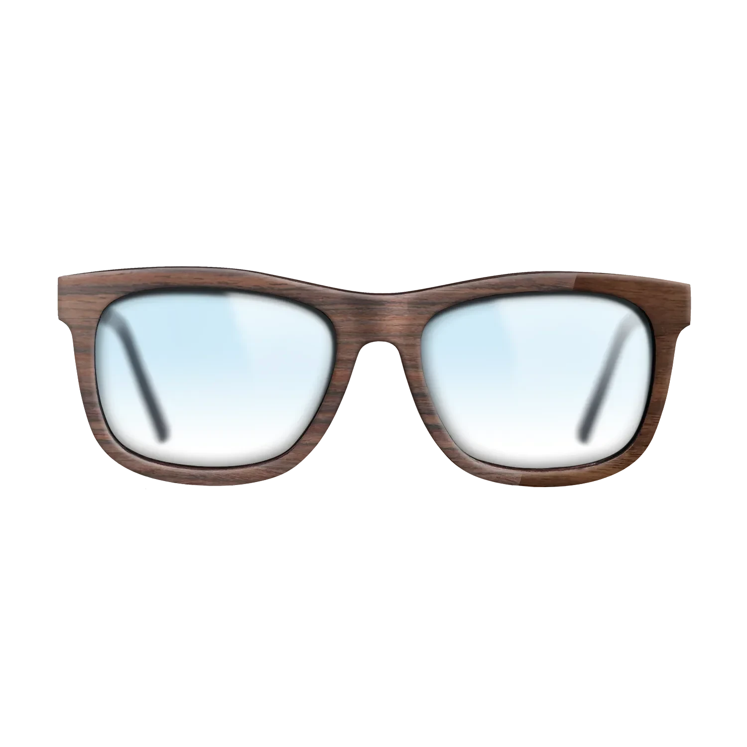 Walnut Claro Dark,Santos Rosewood Dark: Bauhaus - The Hero - Square - SIRIS wood optic