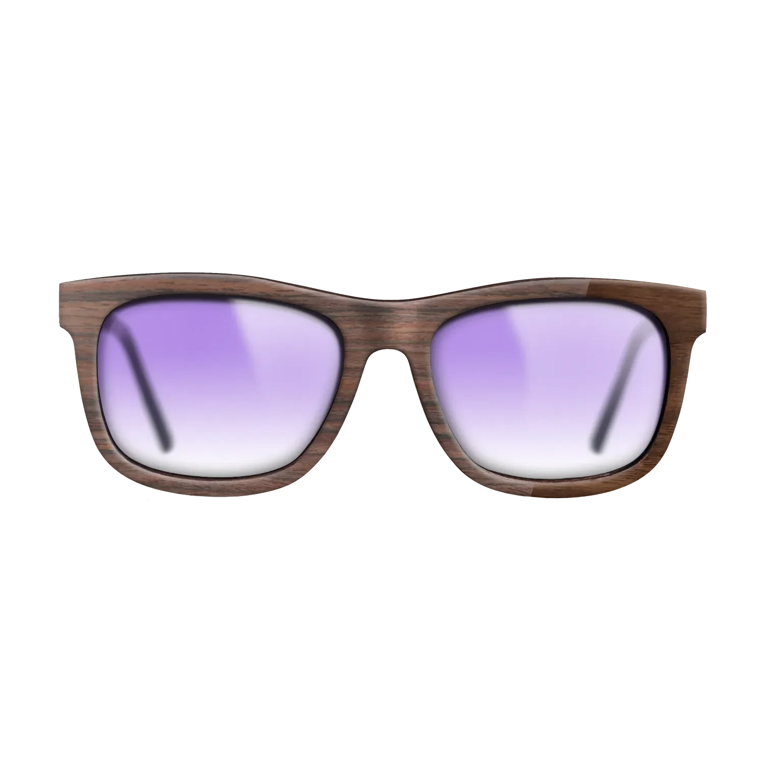 Walnut Claro Dark,Santos Rosewood Dark: Bauhaus - The Hero - Square - SIRIS wood optic
