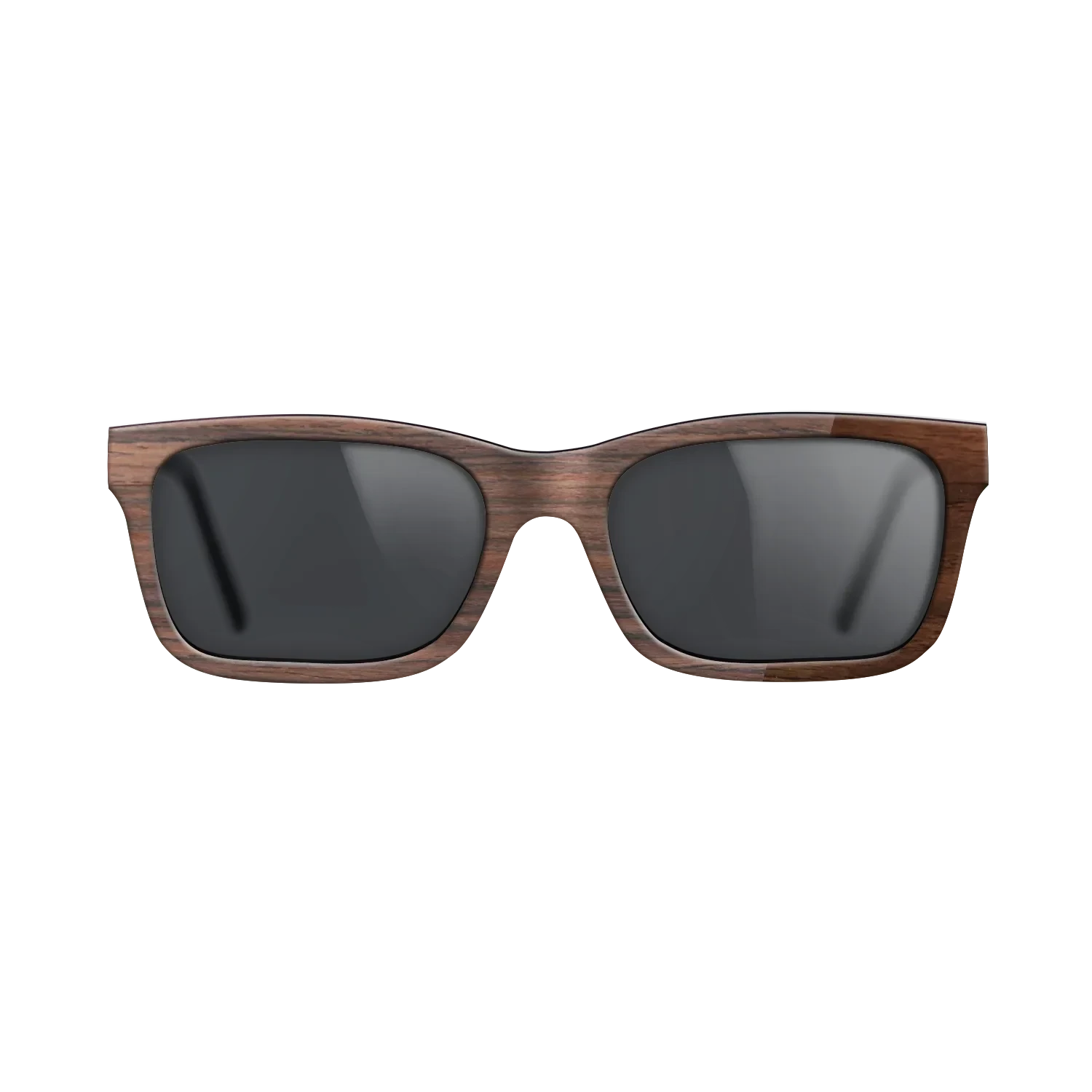 Walnut Claro Dark,Santos Rosewood Dark: Bauhaus - The Sage - Rectangle - SIRIS wood optic