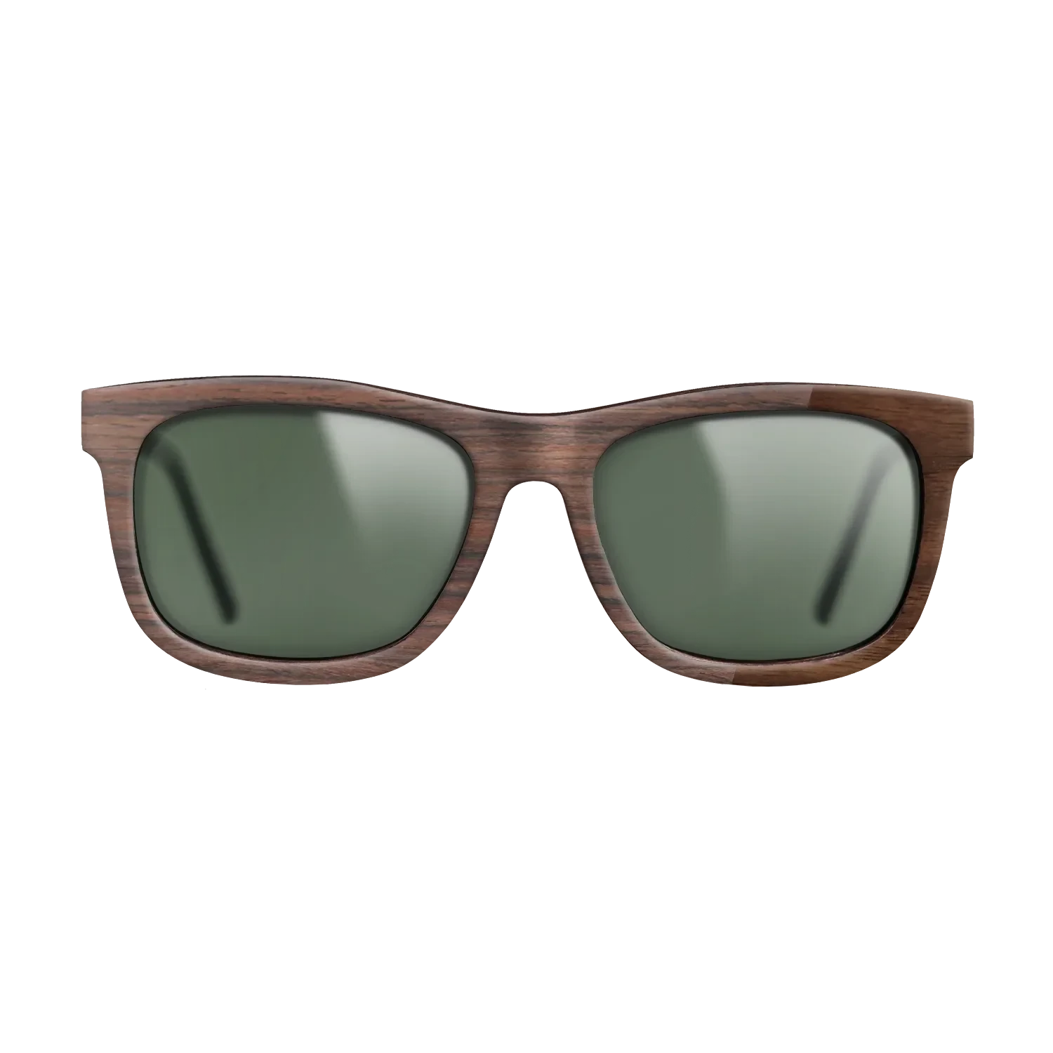 Walnut Claro Dark,Santos Rosewood Dark: Bauhaus - The Hero - Square - SIRIS wood optic