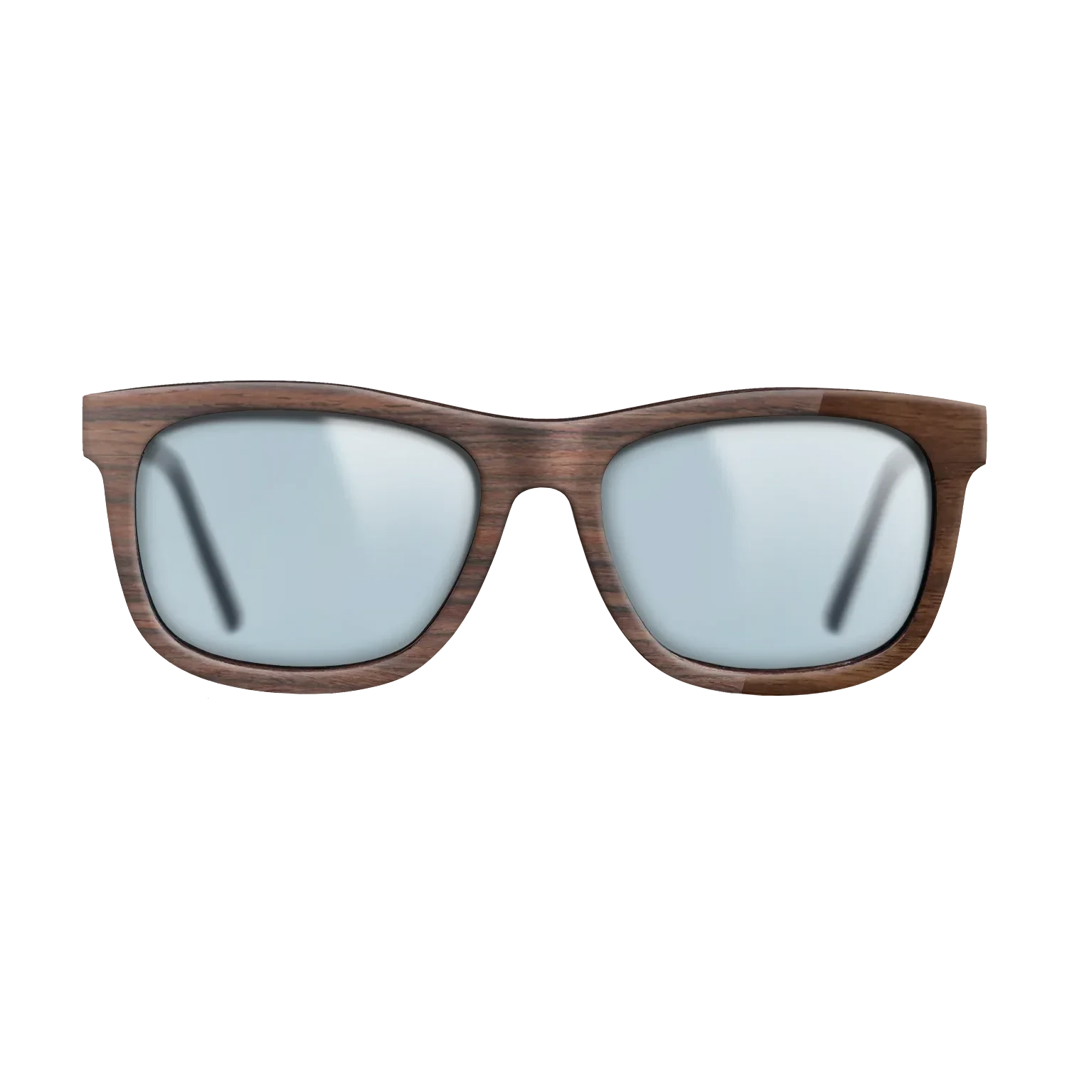 Walnut Claro Dark,Santos Rosewood Dark: Bauhaus - The Hero - Square - SIRIS wood optic