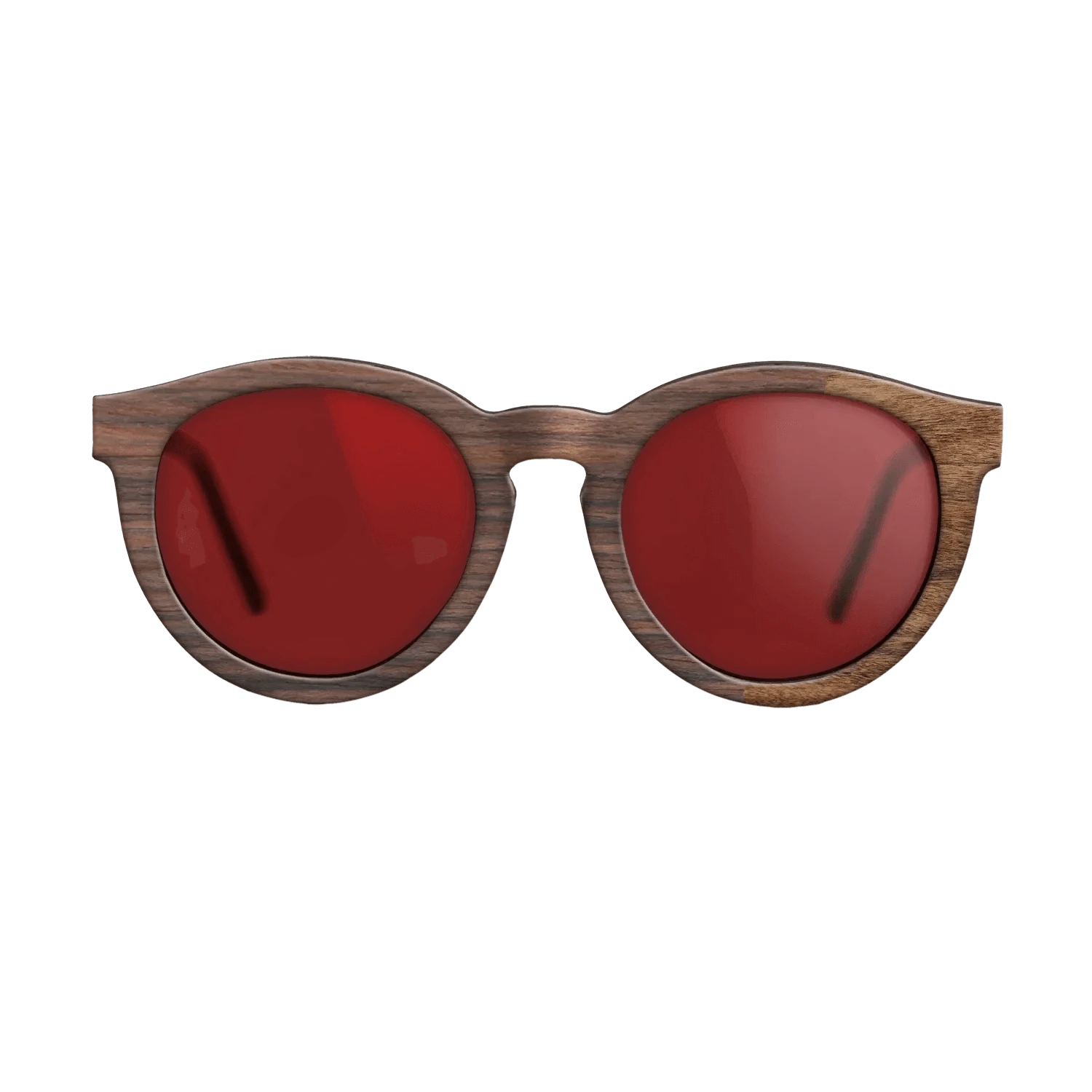 Rosewood Reconstituted,Santos Rosewood Light: Bauhaus - The Rebel - Round - SIRIS wood optic