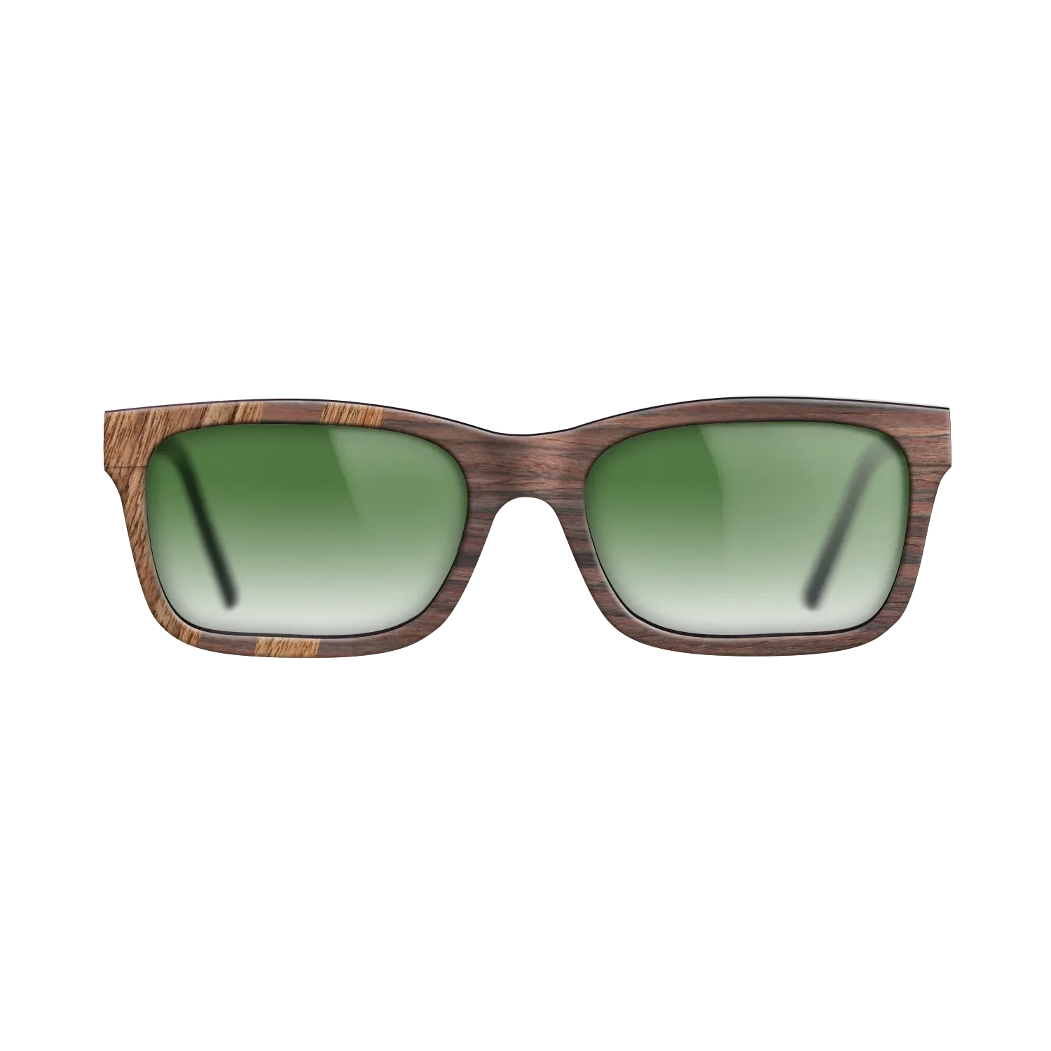 Rosewood Reconstituted,Walnut Claro Light: Splice - The Sage - Rectangle - SIRIS wood optic