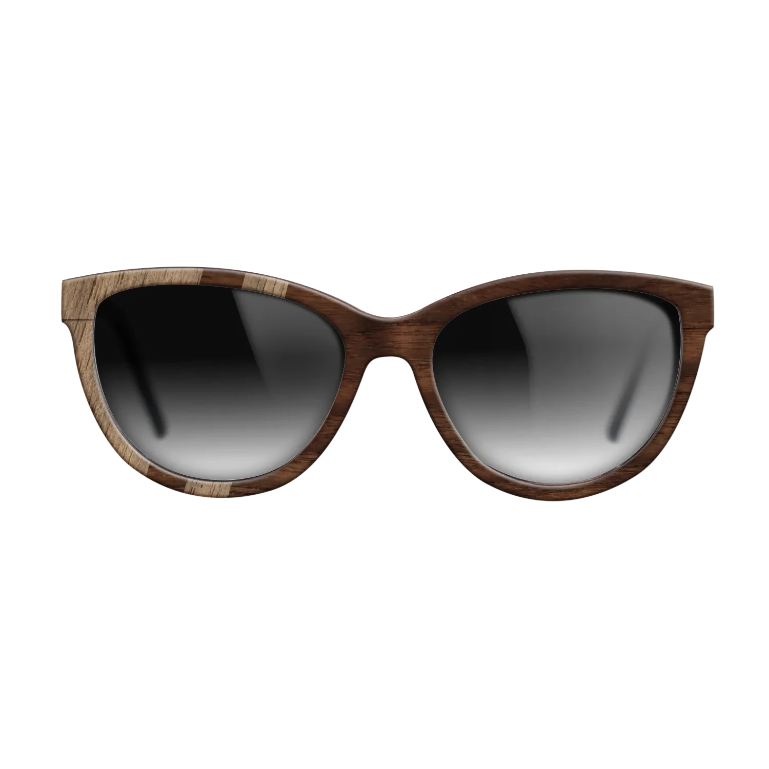 Walnut: Straight Grain,Walnut Claro Dark: Splice - The Maiden - Cat - SIRIS wood optic