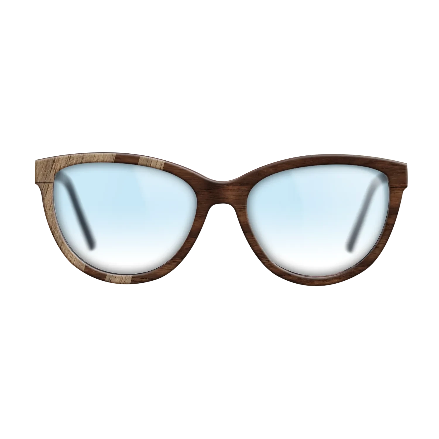 Walnut: Straight Grain,Walnut Claro Dark: Splice - The Maiden - Cat - SIRIS wood optic