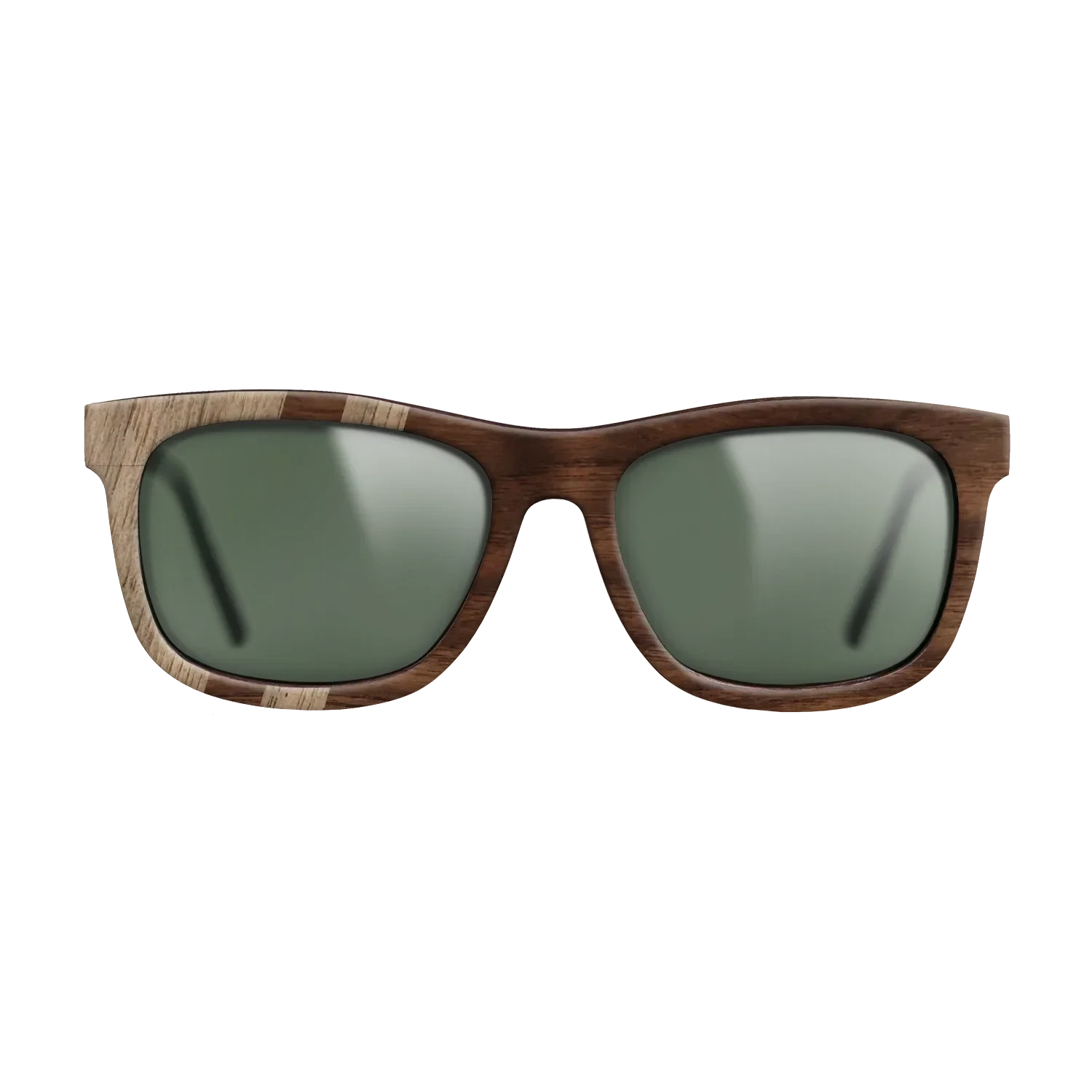 Walnut: Straight Grain,Walnut Claro Dark: Splice - The Hero - Square - SIRIS wood optic