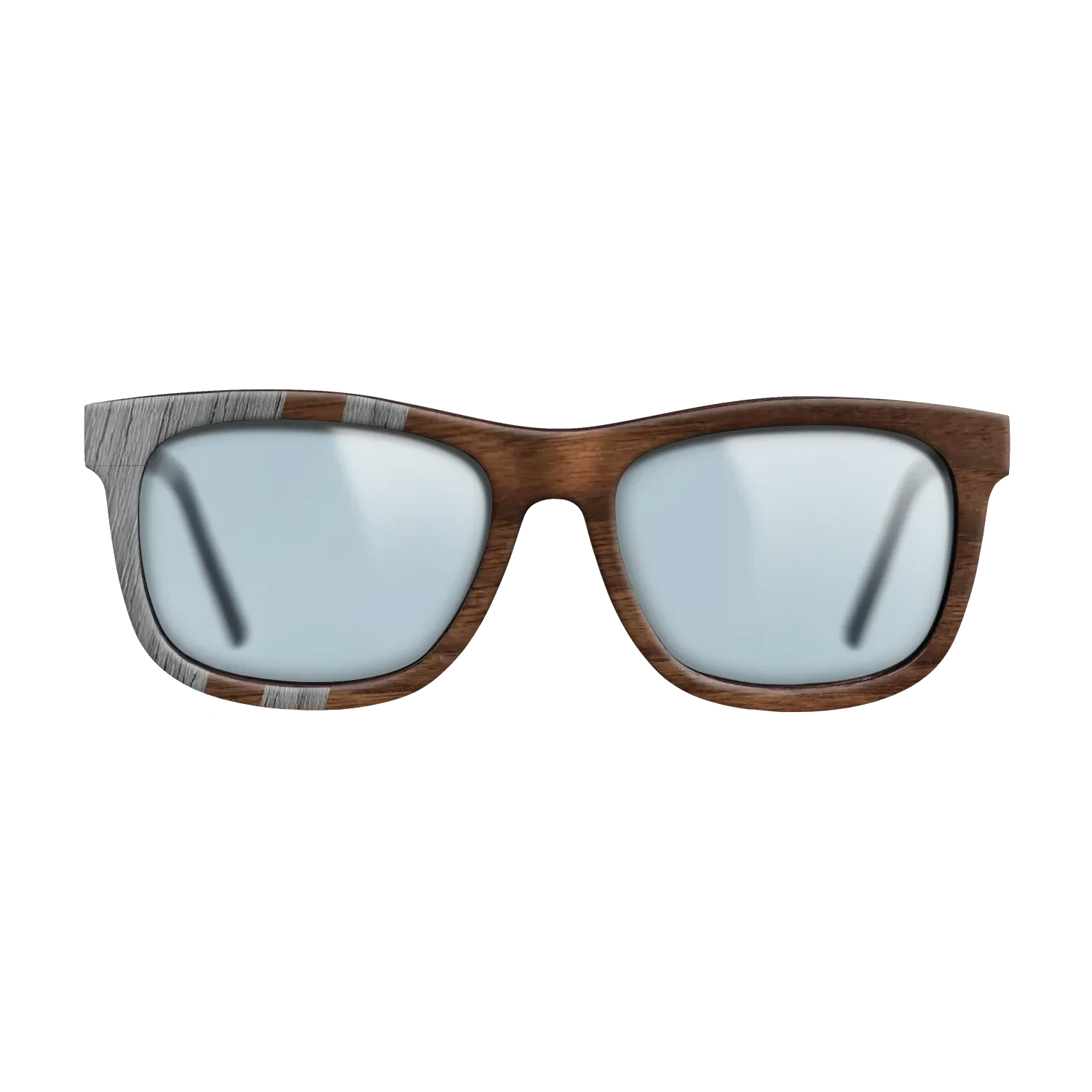 Poplar Dyed: Grey,Walnut Claro Dark: Splice - The Hero - Square - SIRIS wood optic