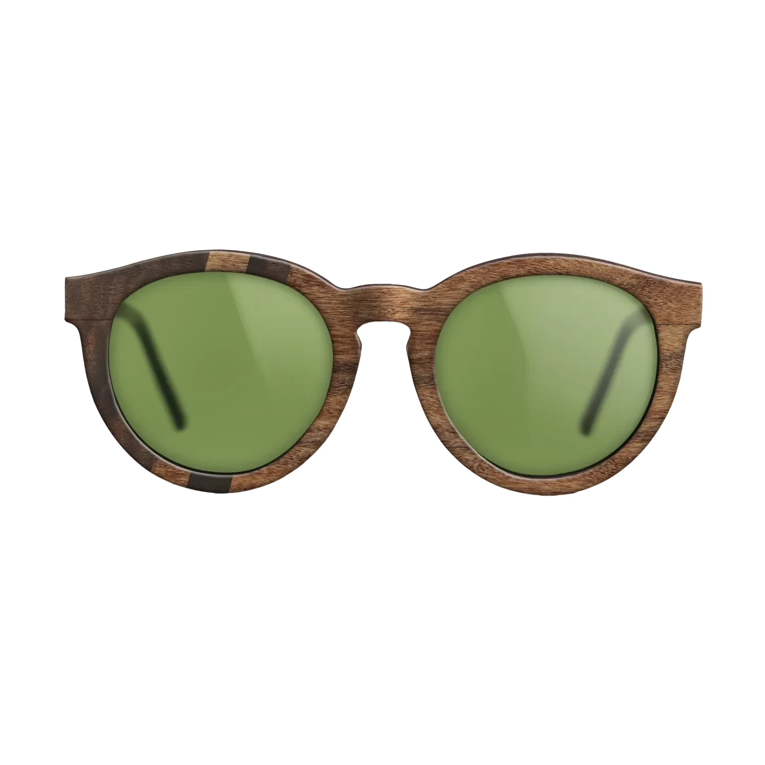 Santos Rosewood Dark,Fumed Eucalyptus: Splice - The Rebel - Round - SIRIS wood optic