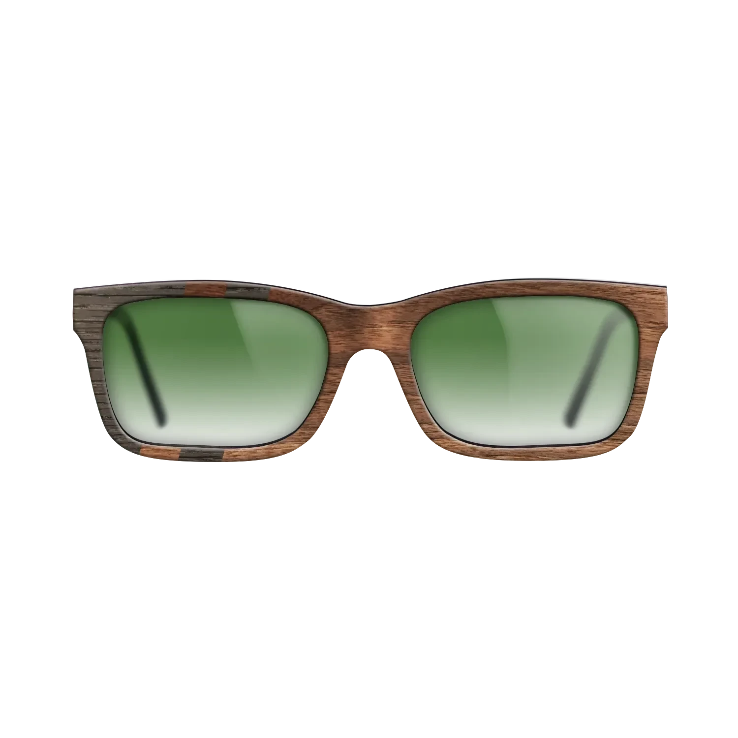Walnut Claro Light,Fumed Oak: Splice - The Sage - Rectangle - SIRIS wood optic