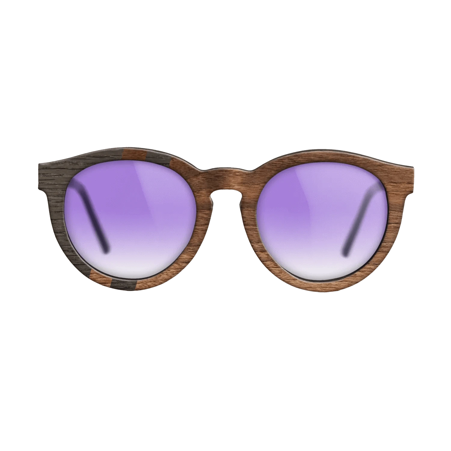 Walnut Claro Light,Fumed Oak: Splice - The Rebel - Round - SIRIS wood optic