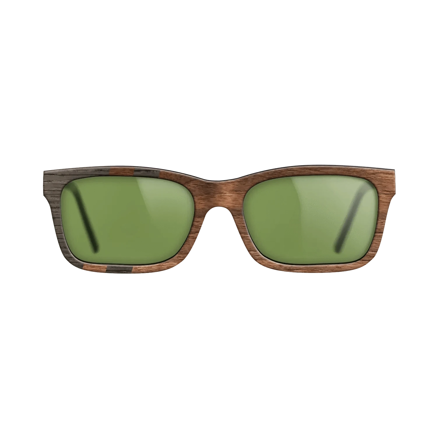 Walnut Claro Light,Fumed Oak: Splice - The Sage - Rectangle - SIRIS wood optic