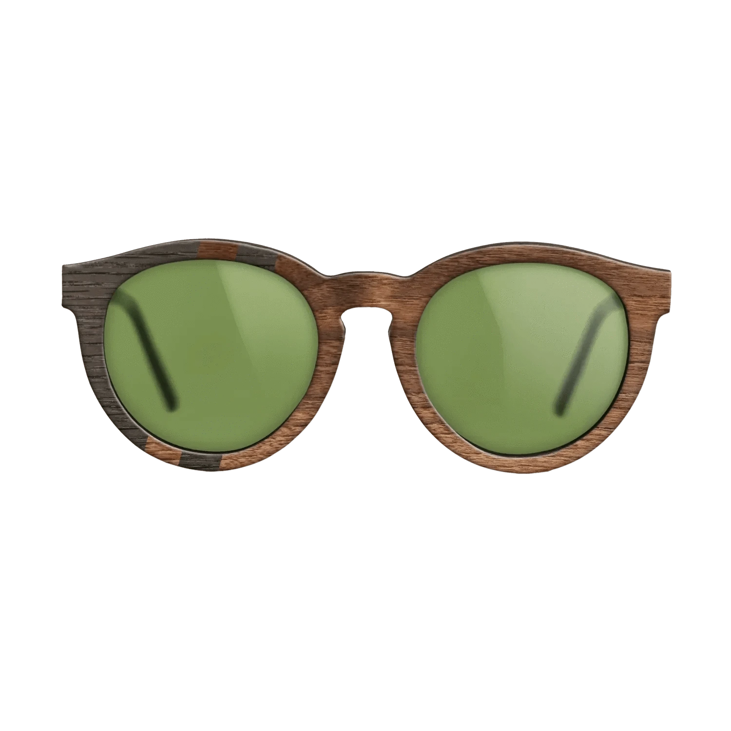 Walnut Claro Light,Fumed Oak: Splice - The Rebel - Round - SIRIS wood optic