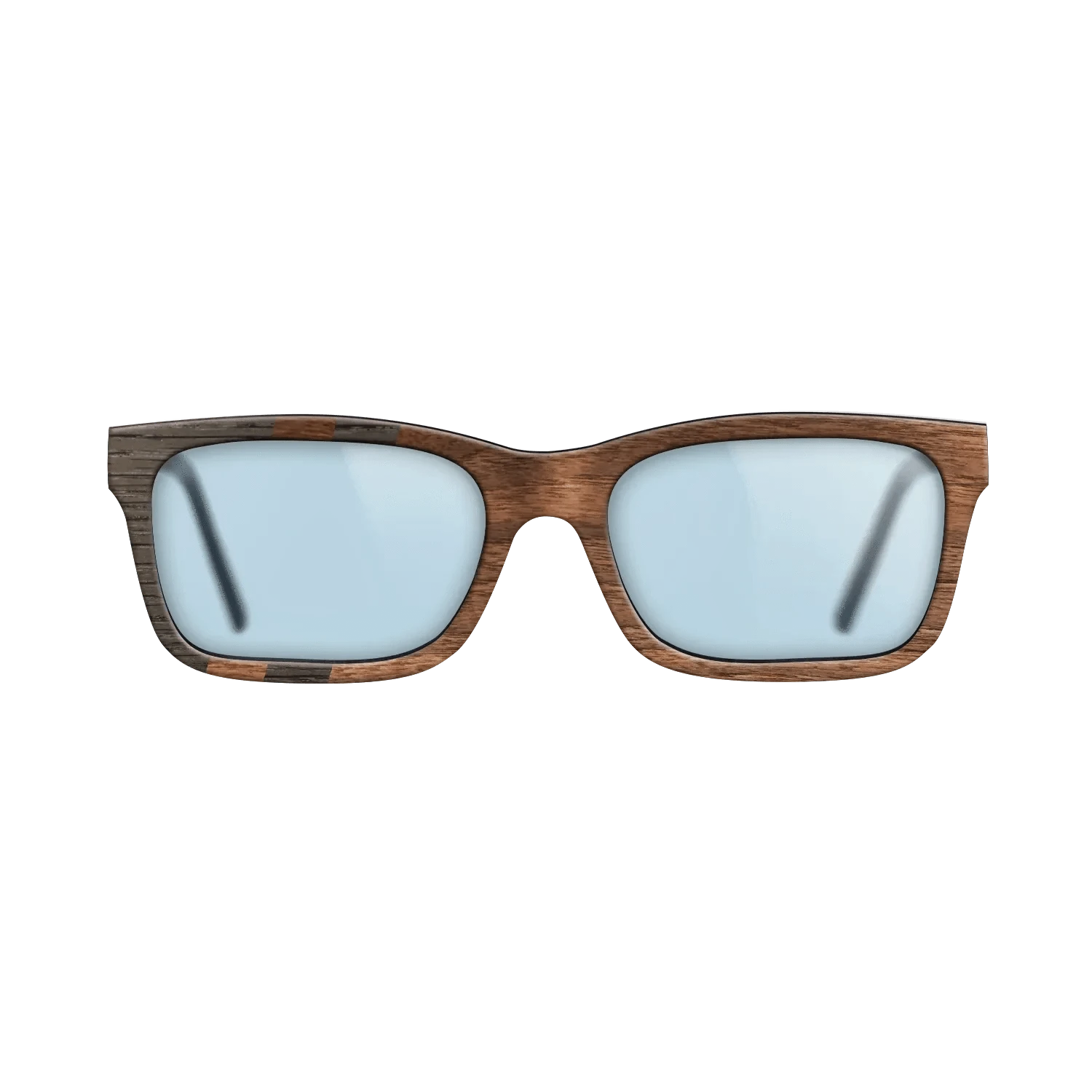 Walnut Claro Light,Fumed Oak: Splice - The Sage - Rectangle - SIRIS wood optic