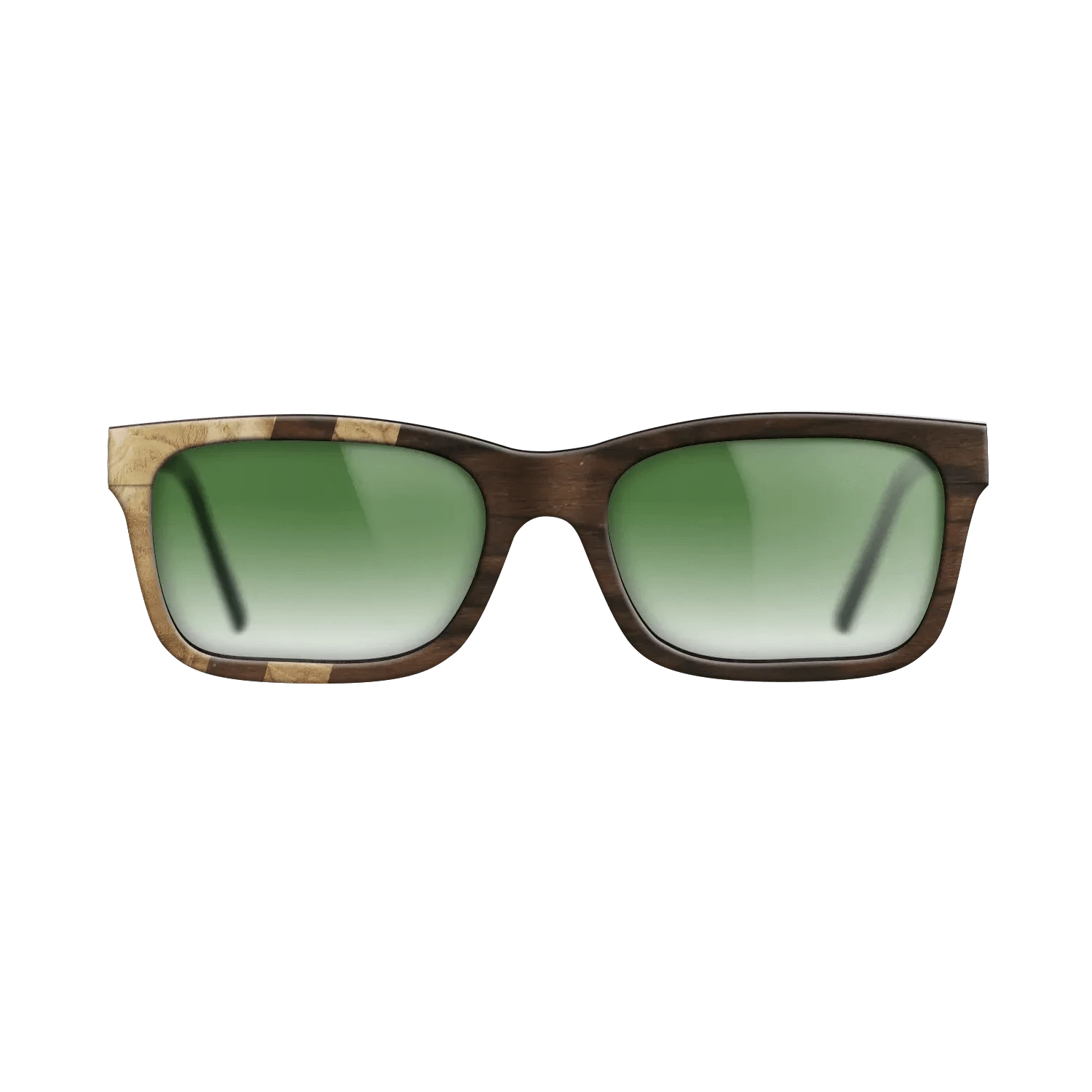 Olive Burl,Ziricote Dark Quartered: Splice - The Sage - Rectangle - SIRIS wood optic