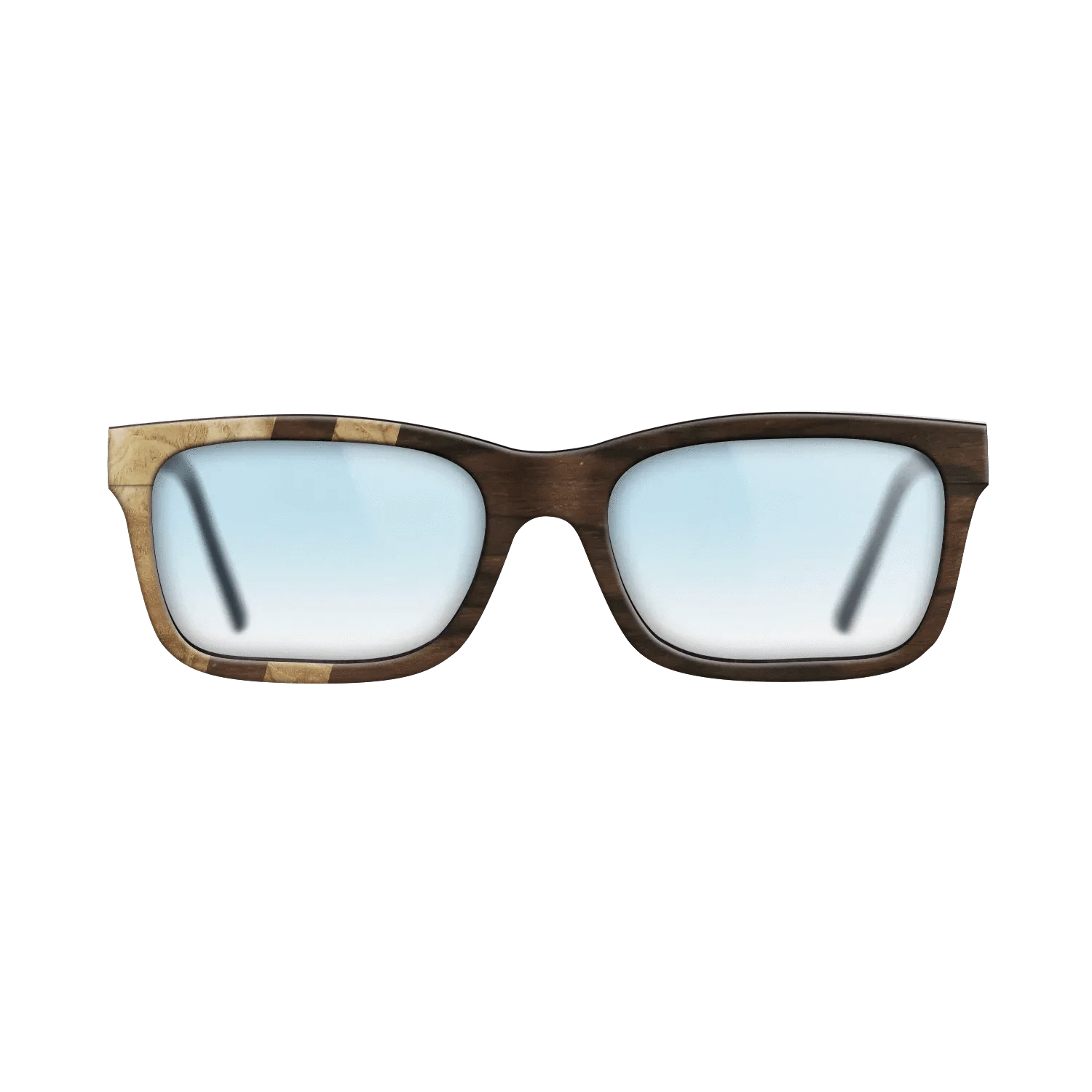 Olive Burl,Ziricote Dark Quartered: Splice - The Sage - Rectangle - SIRIS wood optic