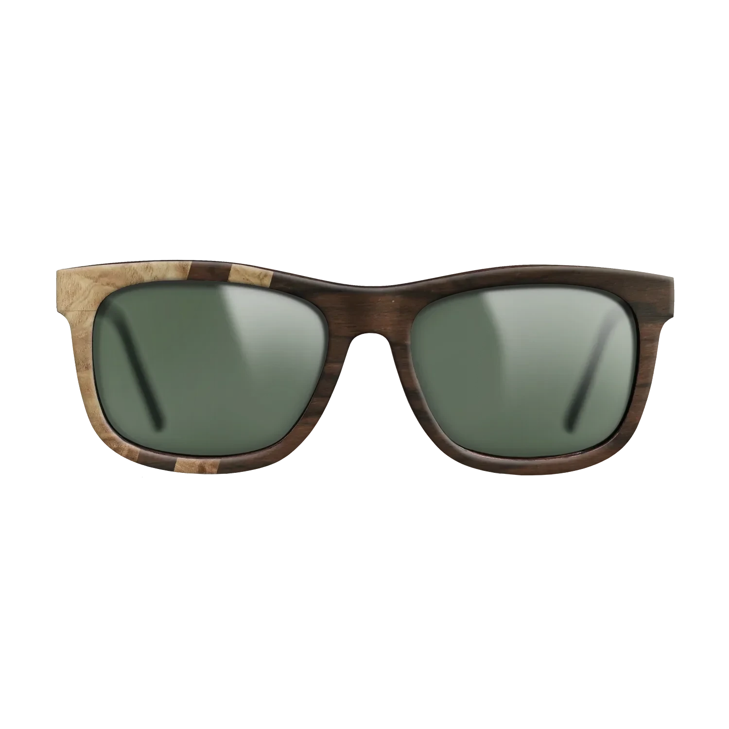 Olive Burl,Ziricote Dark Quartered: Splice - The Hero - Square - SIRIS wood optic