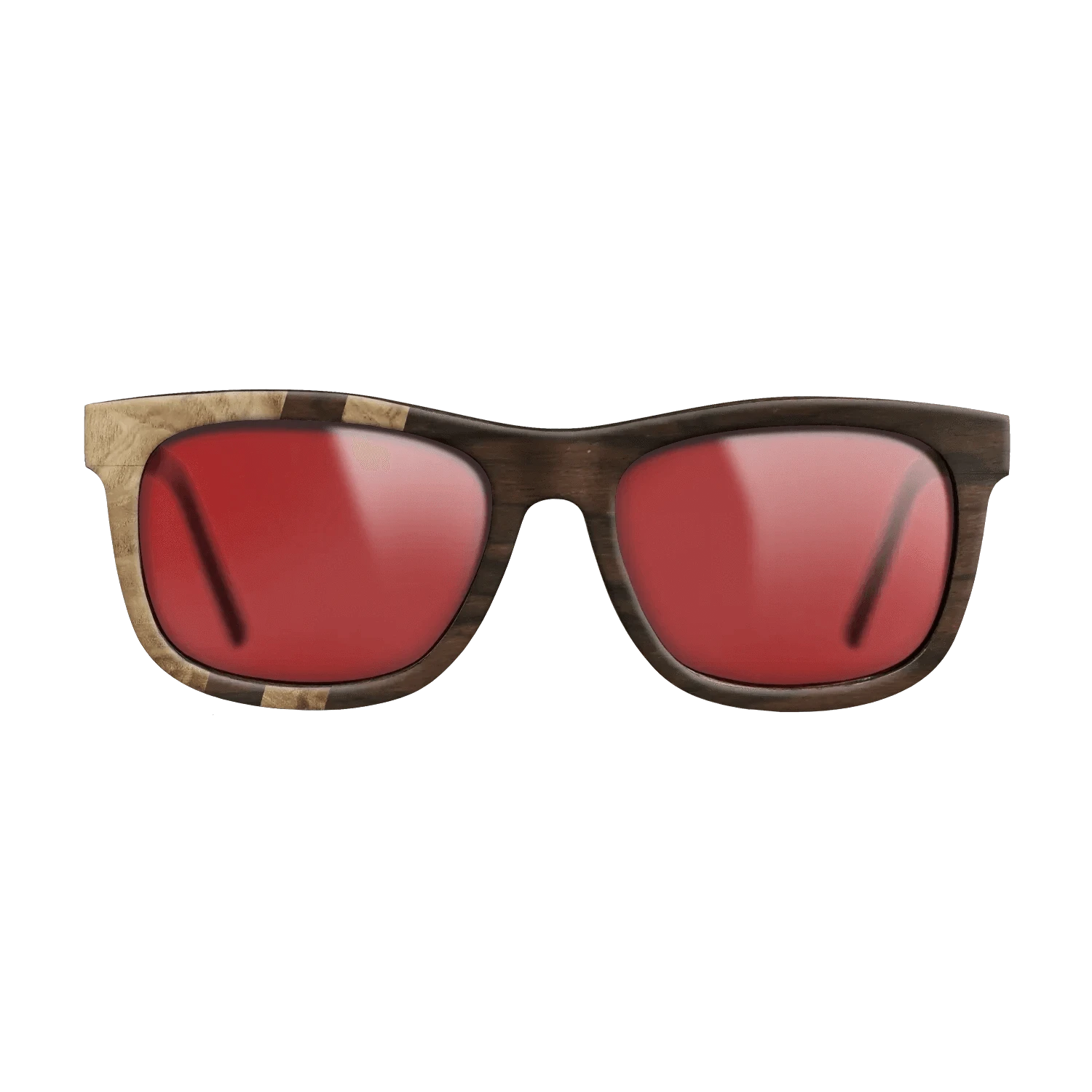 Olive Burl,Ziricote Dark Quartered: Splice - The Hero - Square - SIRIS wood optic