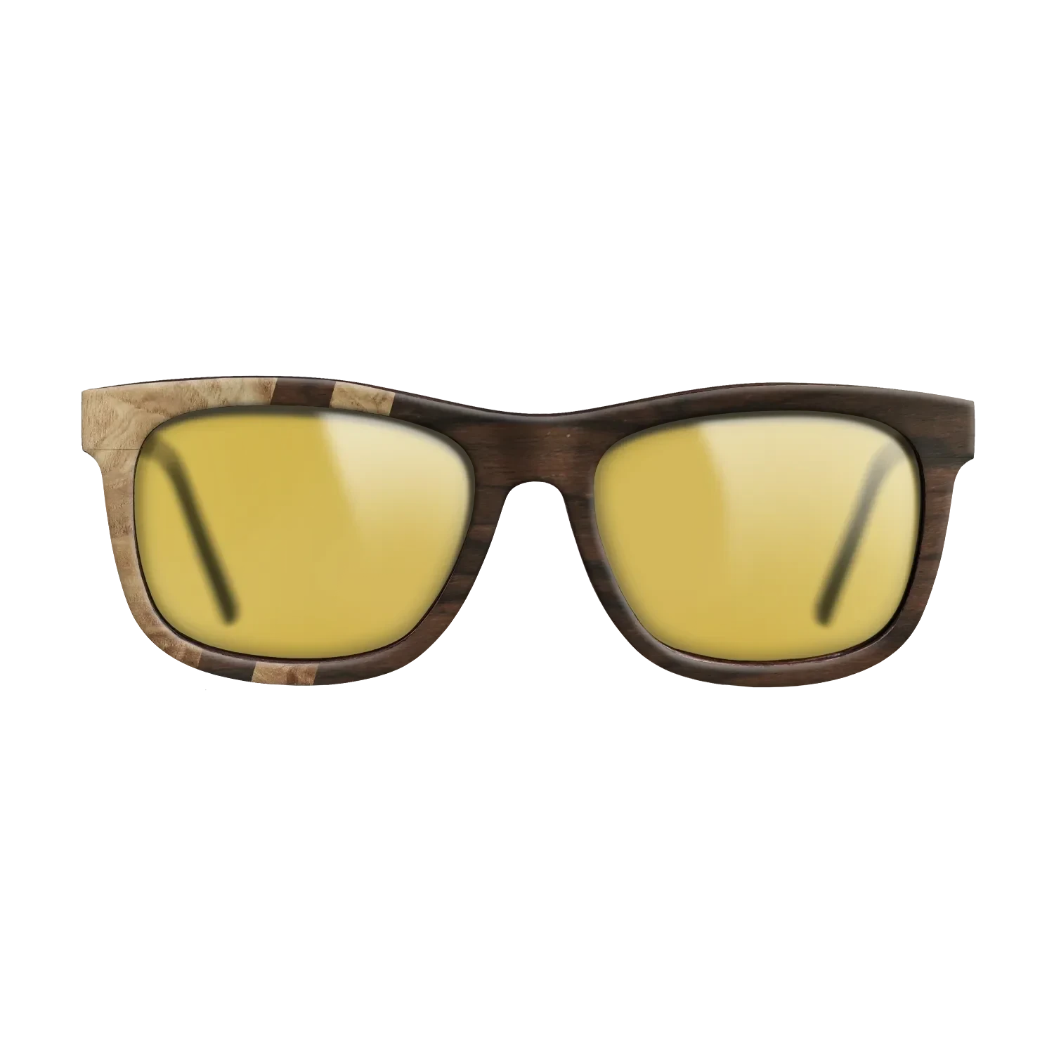 Olive Burl,Ziricote Dark Quartered: Splice - The Hero - Square - SIRIS wood optic