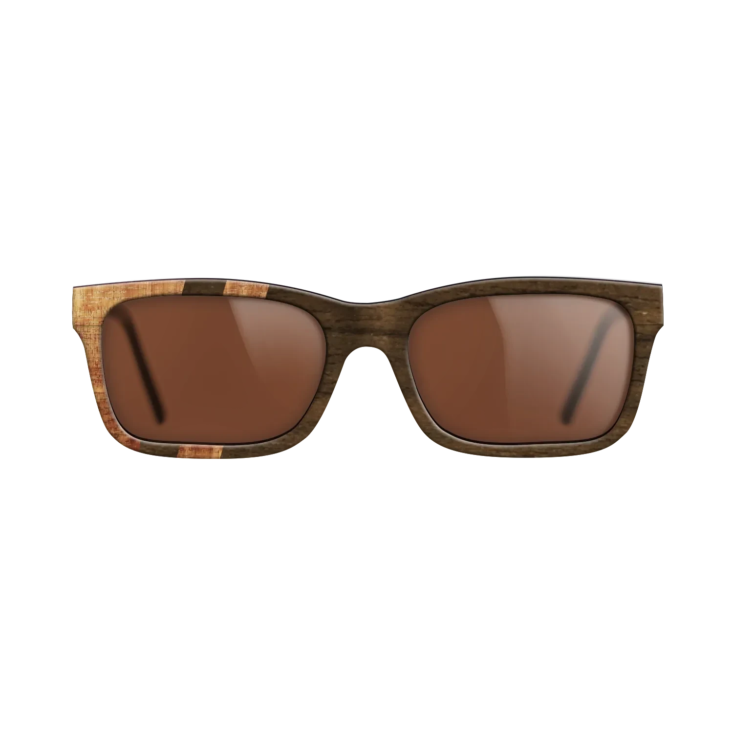 Ziricote Dark Quartered,Koa: Splice - The Sage - Rectangle - SIRIS wood optic