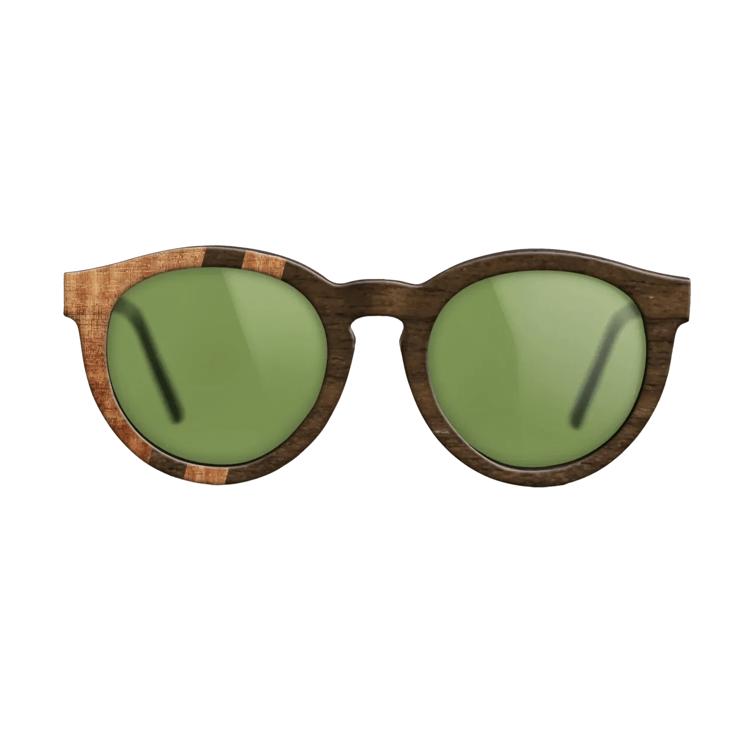 Ziricote Dark Quartered,Koa: Splice - The Rebel - Round - SIRIS wood optic