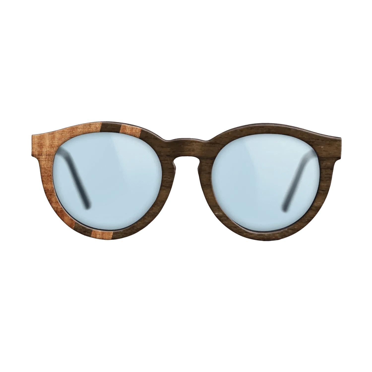 Ziricote Dark Quartered,Koa: Splice - The Rebel - Round - SIRIS wood optic