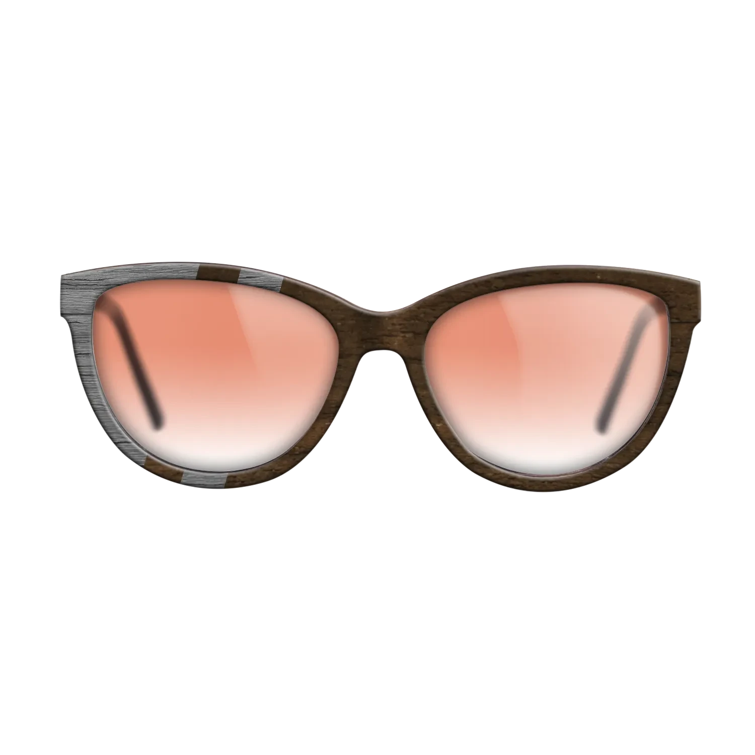 Ziricote Dark Quartered,Poplar Dyed: Grey: Splice - The Maiden - Cat - SIRIS wood optic