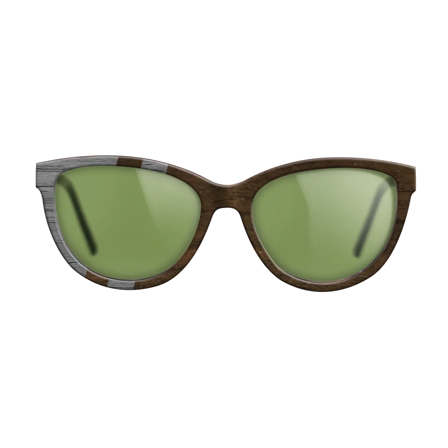 Ziricote Dark Quartered,Poplar Dyed: Grey: Splice - The Maiden - Cat - SIRIS wood optic