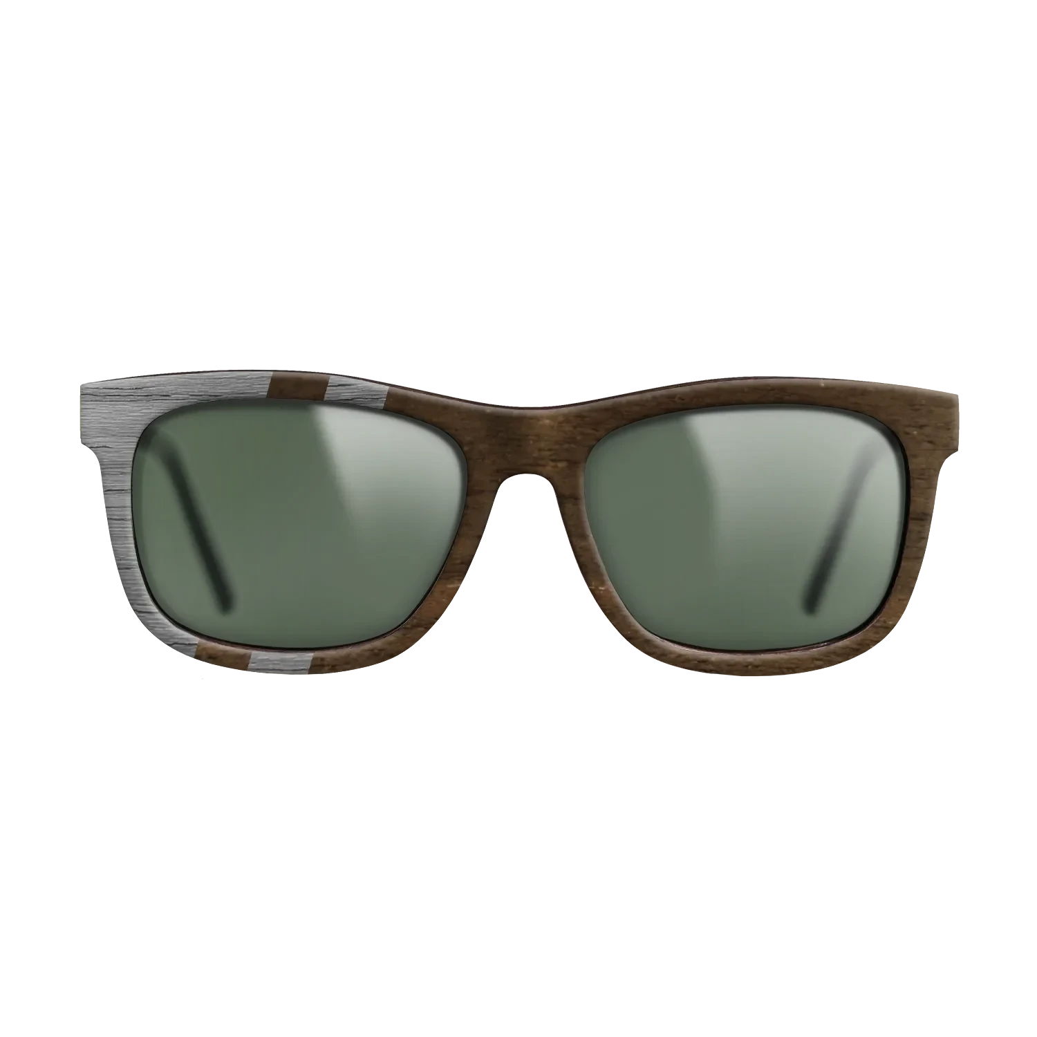 Ziricote Dark Quartered,Poplar Dyed: Grey: Splice - The Hero - Square - SIRIS wood optic